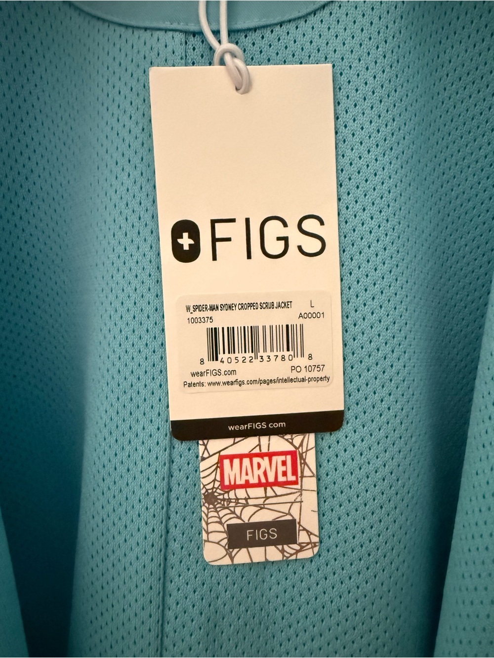 ✨SOLD✨ Figs Spiderman Jacket - Picture 3 of 8